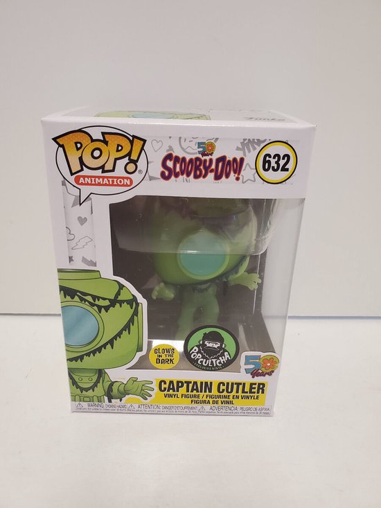 Funko Pop Animation Scooby Doo Captain Cutler Glow in the Dark Funko Shop Exclusive bol