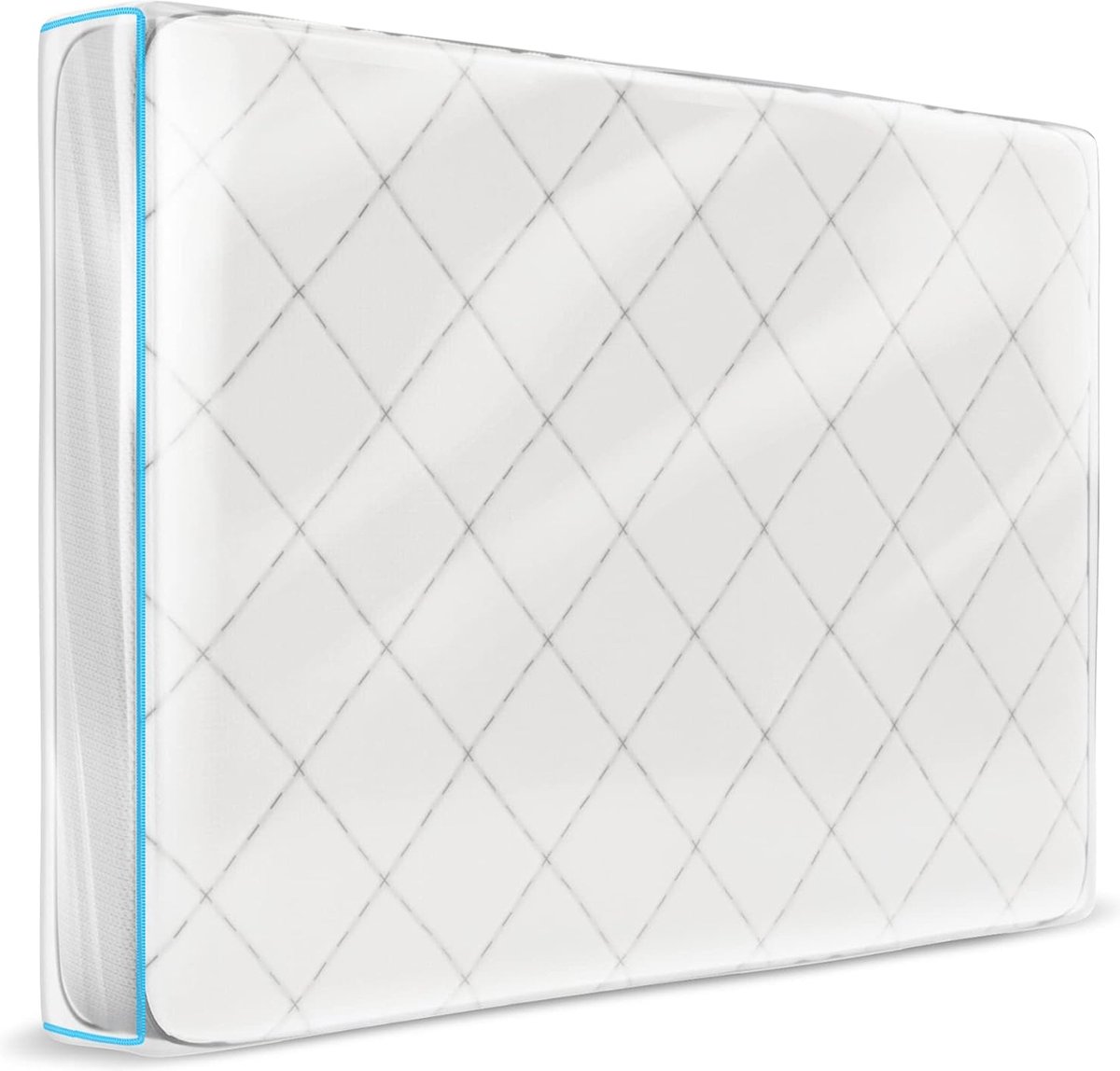 Matras Cover House matrasbeschermingsomslag - Matrasafdekking 70 x 140 cm (dikte 20 cm) - Integreren van covermatras - opbergzak, opslag, beweging - Matras Cover House wit