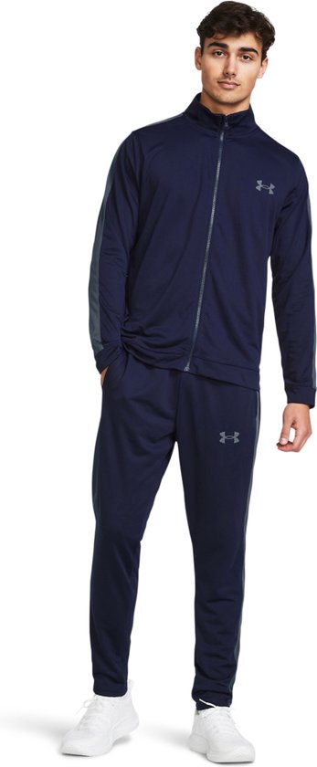 Under Armour UA Knit Track Suit Survêtement pour Homme - Blauw - Taille L
