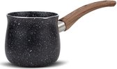 Smeltkroes | 600 ml | Turkse koffiepot met granieten coating | voor de bereiding van Turkse koffie