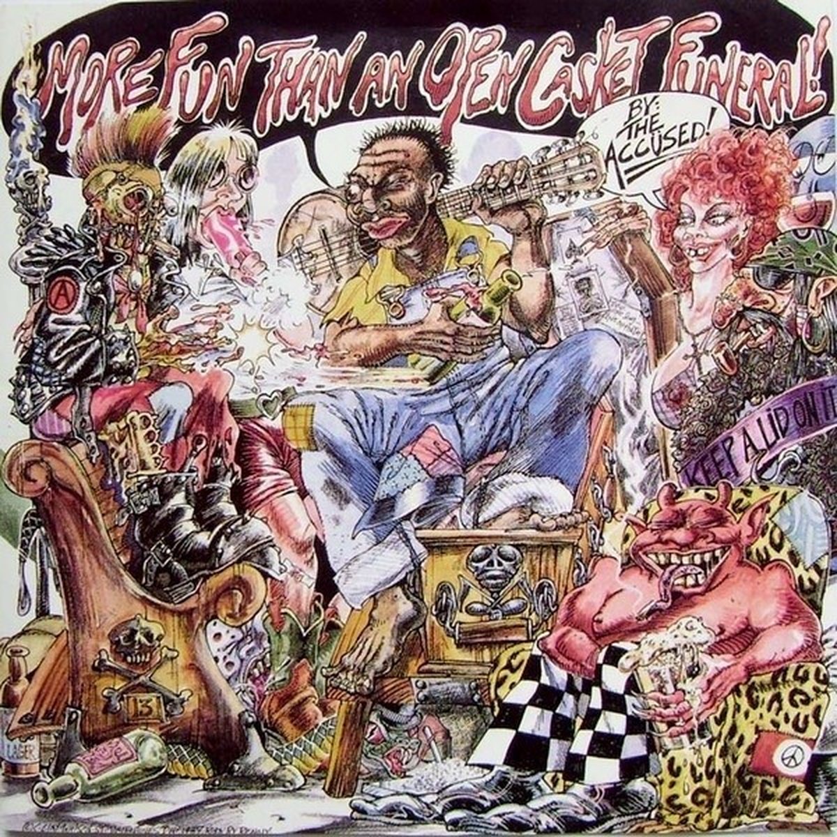 The Accüsed - More Fun Than An Open Casket Funeral (LP)