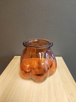 Vase en mica verre Oranje-H16xL16