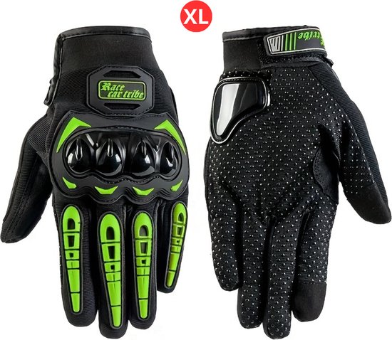 Nivard Gants Scooter - Moto - Cyclomoteur - Vélo - Manchons - Manchons - Vert - Taille XL