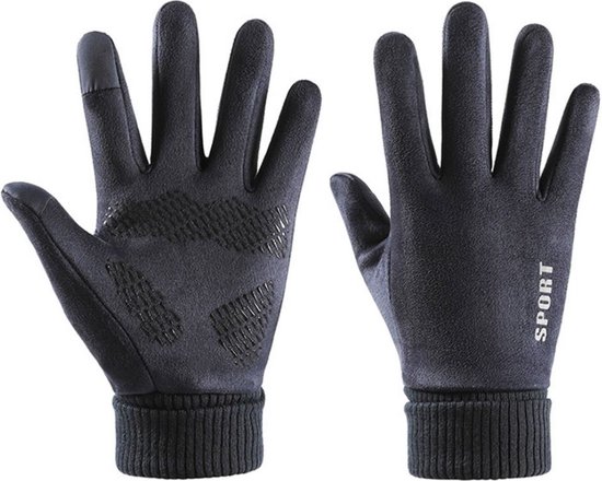 Nivard Gants Moto - Gants - Manchons Vélo - Scooter - Cyclomoteur - Etanche - Etanche - Blauw