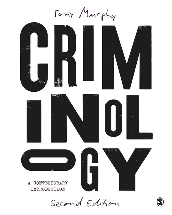 Criminology - cover