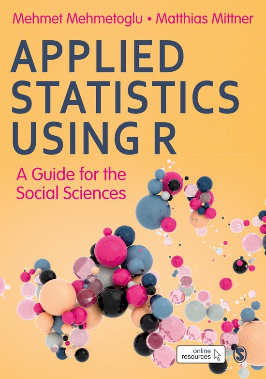 Applied Statistics Using R - moved from October - cover