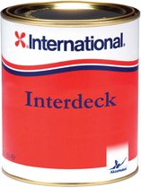 International Antislip verf : Interdeck Wit 001 750ml YJB000