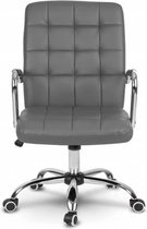 Sasemy® - Ergonomische Bureaustoel - Bureaustoel voor volwassenen - Bureaustoel - Verstelbaar - Office Chair Ergonomisch - Gamingstoel - Grijs