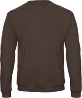 Sweater 'ID.202' met ronde hals B&C Collectie maat XL Bruin