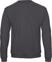 Sweater 'ID.202' met ronde hals B&C Collectie maat L Antraciet