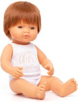 Miniland Babypop Roodharige Jongen 38cm