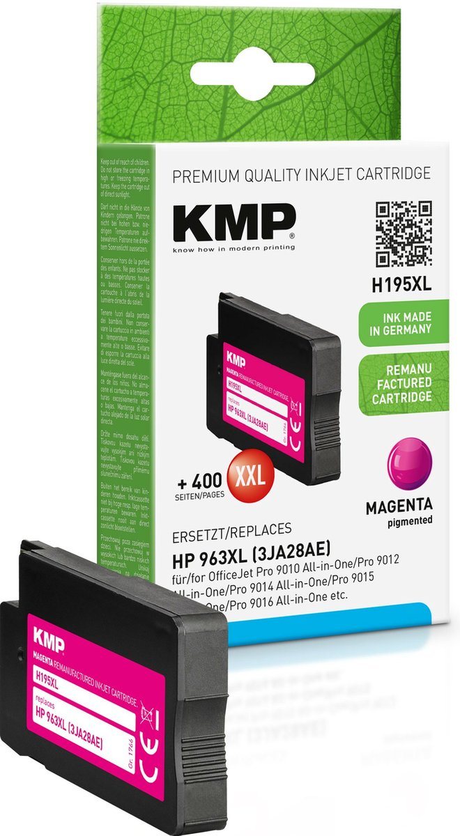 KMP 1766,4006 inktcartridge 1 stuk(s) Compatibel Extra (Super) hoog rendement Magenta
