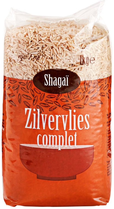 Shagaï Rijst zilvervlies 1 kilo