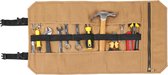 Sac à outils op rol, toile cirée, sac à outils pour techniciens de maintenance, sac à outils résistant, bâche, kaki, 65 x 36 cm
