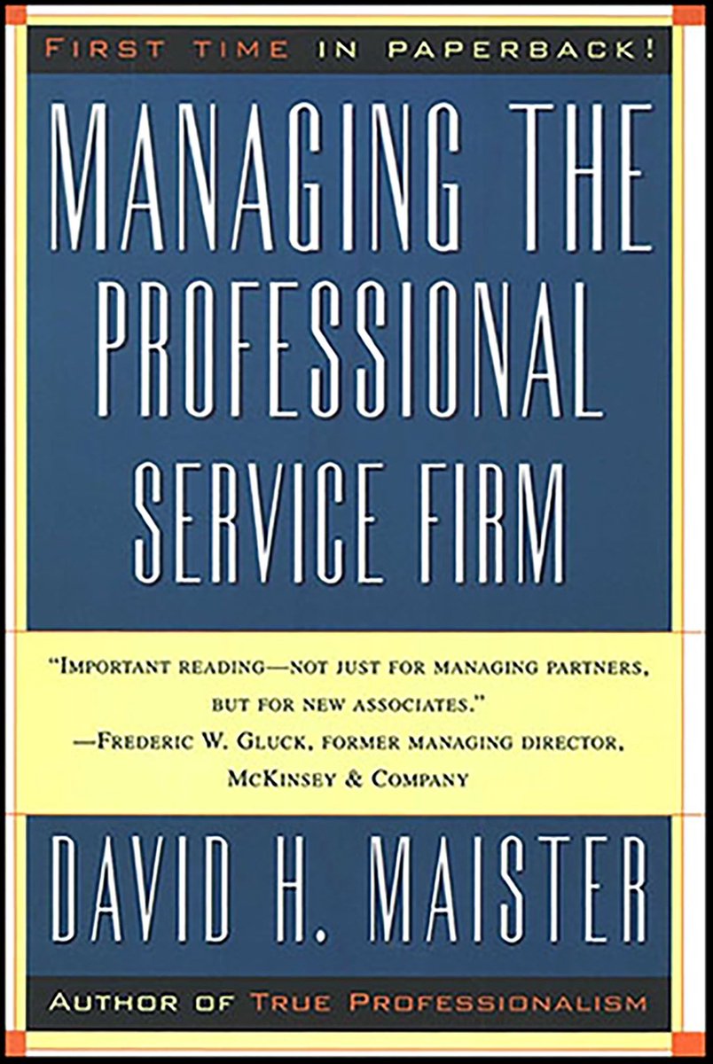 Omslag van Managing The Professional Service Firm