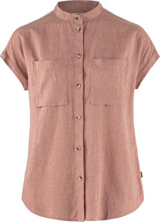 Chemise en chanvre Fjällräven™vik SS W - Rose poudré - Vêtements Plein air - Polaires et Chandails - Chemise à manches courtes
