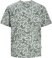 JACK&JONES JORLAFAYETTE AOP TEE SS CREW NECK LN Heren T-shirt - Maat XL