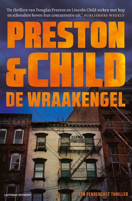 Pendergast 22 - De wraakengel - cover