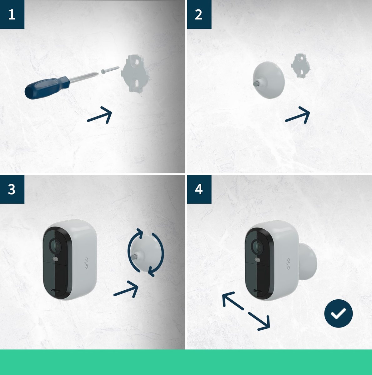 Arlo Essential 2K draadloze beveiligingscamera voor buiten - 3 IP-Camera's – foto 7