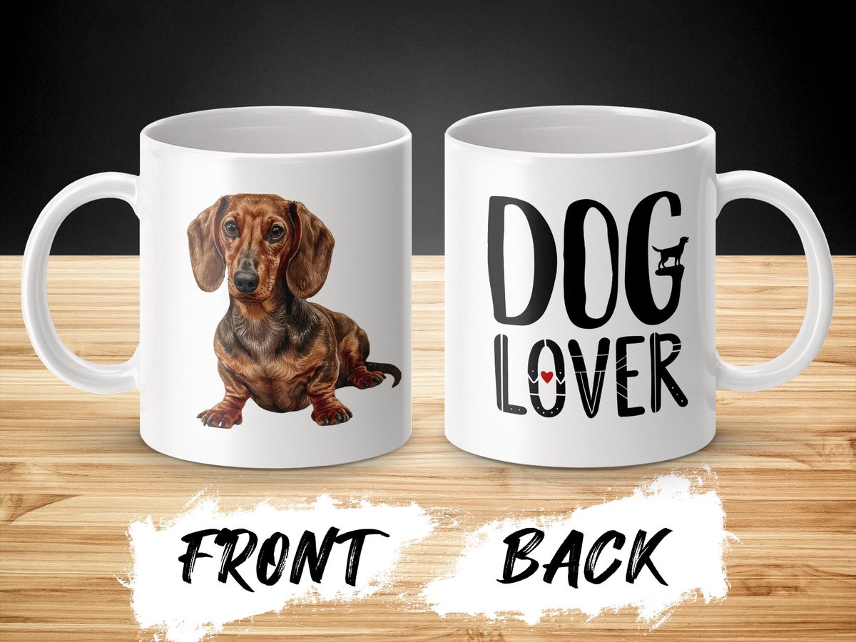 Mok Dachshund dog - hond / dog lover