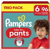 PAMPERS Baby-Dry pants Maat 6 - 96 stuks - 14Kg-19Kg