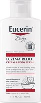 Eucerin Baby Eczema Baby Cream Body Wash - Baby Was Gel - Tegen Eczeem - Verzacht de huid - Baby Douche Gel