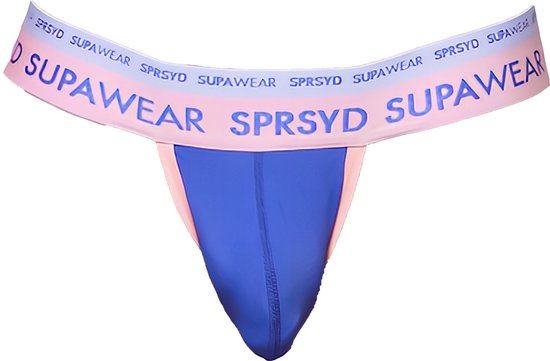 Supawear Dual Thong Colour Blocked - MAAT L - Heren Ondergoed - String voor Man - Mannen String