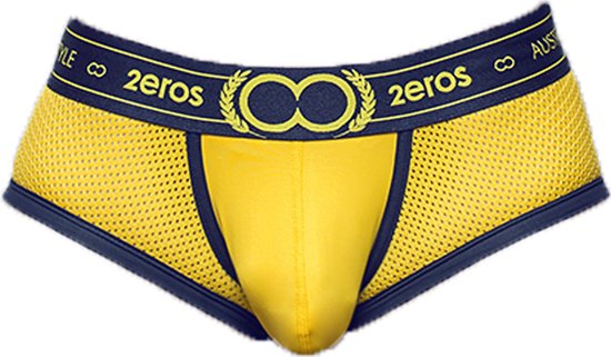 2EROS Apollo Nano Trunk Gold - MAAT L - Heren Ondergoed - Boxershort voor Man - Mannen Boxershort