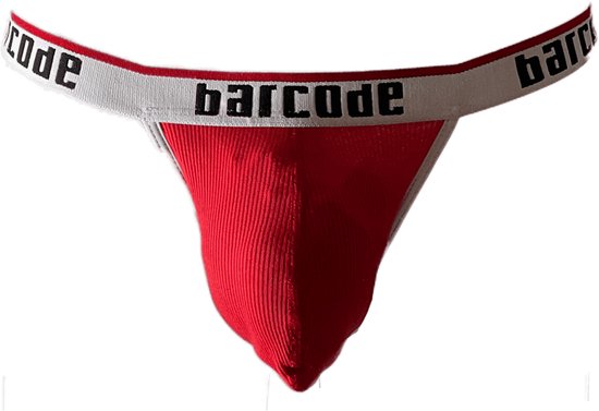 Barcode Berlin Cosme Jockstrap Red - MAAT XL - Heren Ondergoed - Jockstrap voor Man - Mannen Jock