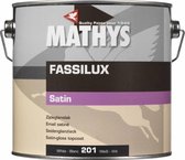 Mathys Fassilux Satin - Wit - 10L - 18m²