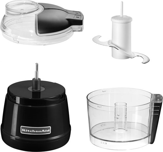 KitchenAid Hakmolen Onyx zwart bol