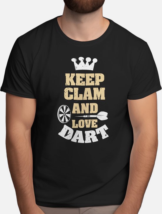 Foto: Keep calm and love dart t shirt darts dartslife dartsplayer bullseye darten dartenleven dartenspeler dartenfamilie 184