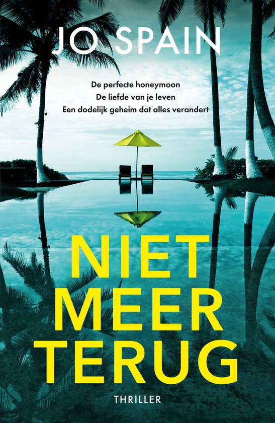 Niet meer terug - cover