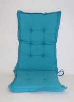 Madison Garden coussin de chaise dossier haut 50x123 cm Panama aqua
