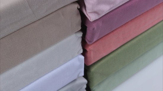 Drap-housse - 100% coton naturel - 140x200 - gris