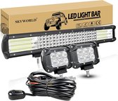 Lichtbalk met Bedrading voor Vrachtwagens - Krachtige LED Verlichting - Waterdicht - Verbeterde Veiligheid en Zichtbaarheid - Eenvoudige Installatie