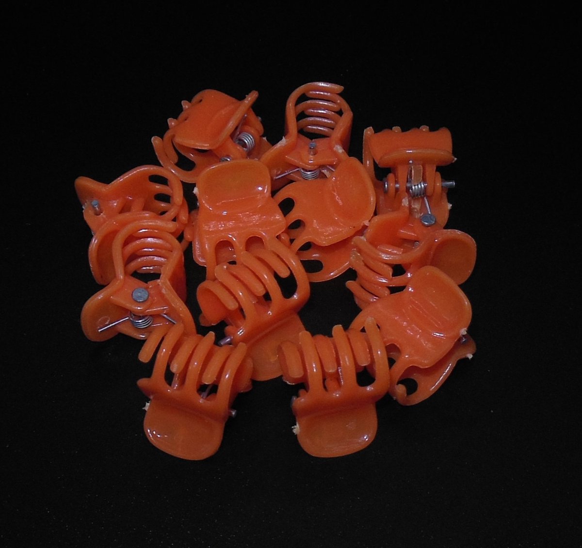 Haarklemmetjes oranje - Koningsdag