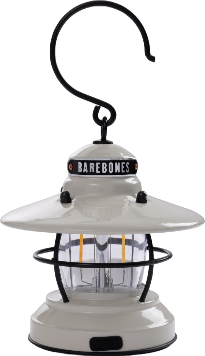 Barebones Mini Edison Lantern - Tafellampen elektrisch - Vintage White