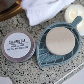 Mijn Stijl-Haarverzorging-Haren-Shampoo-Bar-Lily Amber-Duurzaam-Plastic-Vrij-Bewaar-Blikje-Reisset-Zeep-Zeepbakje-Bladvorming-Afdruip-Rek-Wastafel-Giftsset-Cadeaupakket-Musthave-Haren wassen-Duurzaam