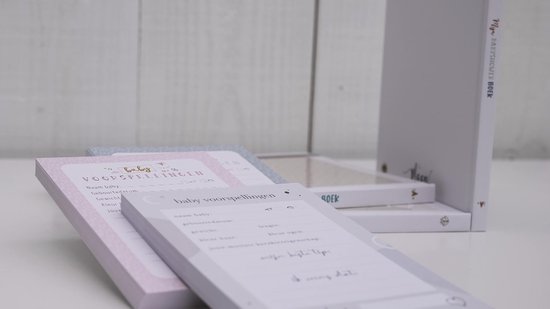 Maan Amsterdam Babyshower boek - Eclipse - incl 30 babyshower invulkaarten om in te plakken