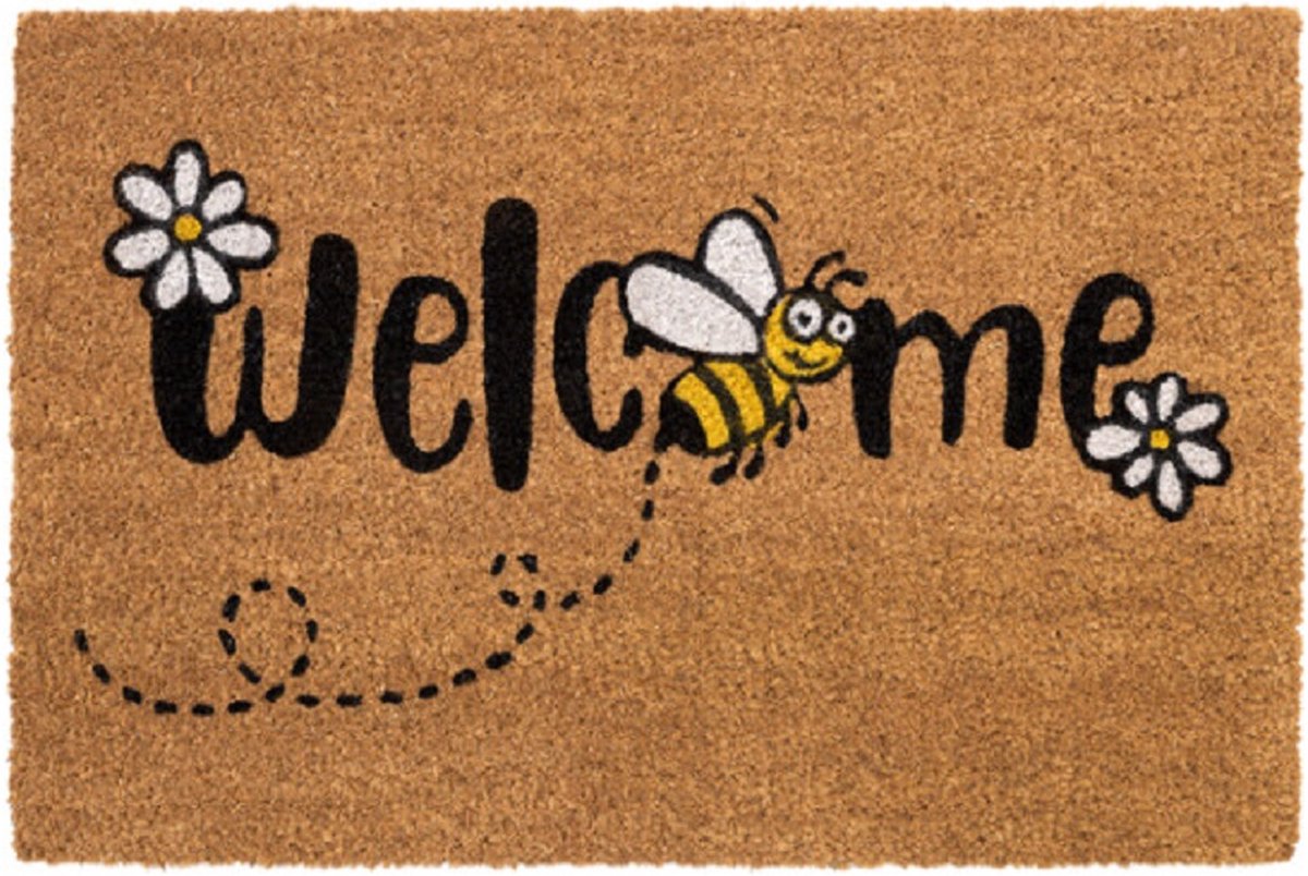 Dream-Living Eco kokos deurmat Welcome 60 x 40 cm