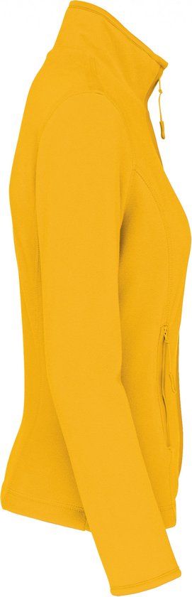 Jas Dames XL Kariban Lange mouw Yellow 100% Polyester