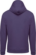 Sweatshirt Heren 4XL Kariban Lange mouw Purple 80% Katoen, 20% Polyester
