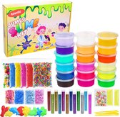 Belenthi Fluffy Slijm Pakket – Fluffy Slime Kit – Slijm Maken voor Kinderen – Butter Slime – Slijm Producten - Educatief Speelgoed – Motoriek Speelgoed