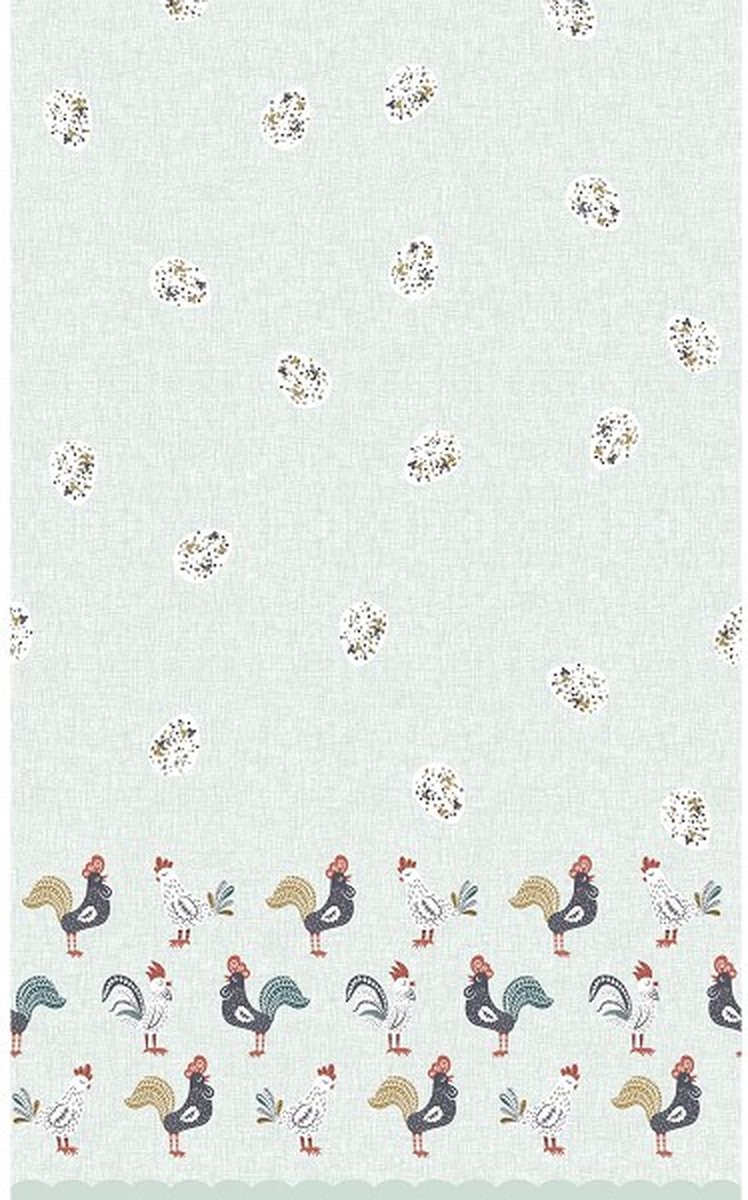 TAFELLAKEN PASEN "EASTER MORNING" 138X220CM MINT IN/OUT PASEN