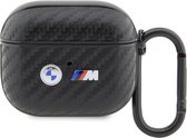 BMW M-Line Carbon Case - Geschikt voor Apple Airpods 3 - Zwart