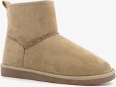 Thu!s hoge dames pantoffels beige - Maat 36 - Sloffen