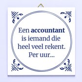 Ditverzinjeniet.nl Tile Un comptable est quelqu'un...