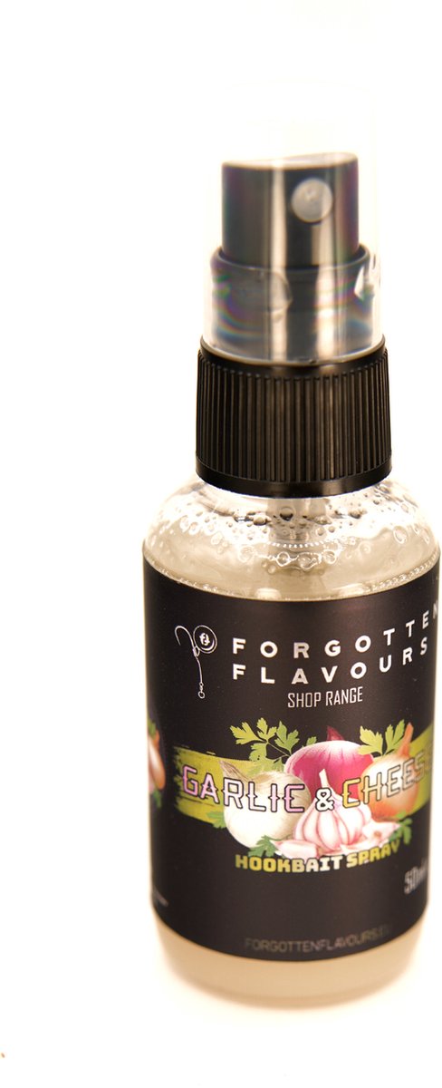 Forgotten Flavours Shop Range - Garlic & Cheese hookbait spray
