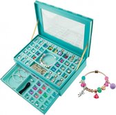 Jewelry Box De Luxe - Sieradendoos voor Kinderen - Met Armbanden, Kettingen en Hangers - In Handige Opbergdoos